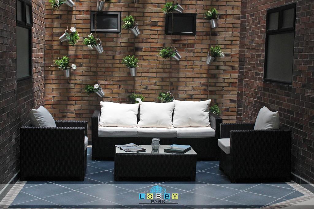 Lobby Park Otel Medellín Dış mekan fotoğraf